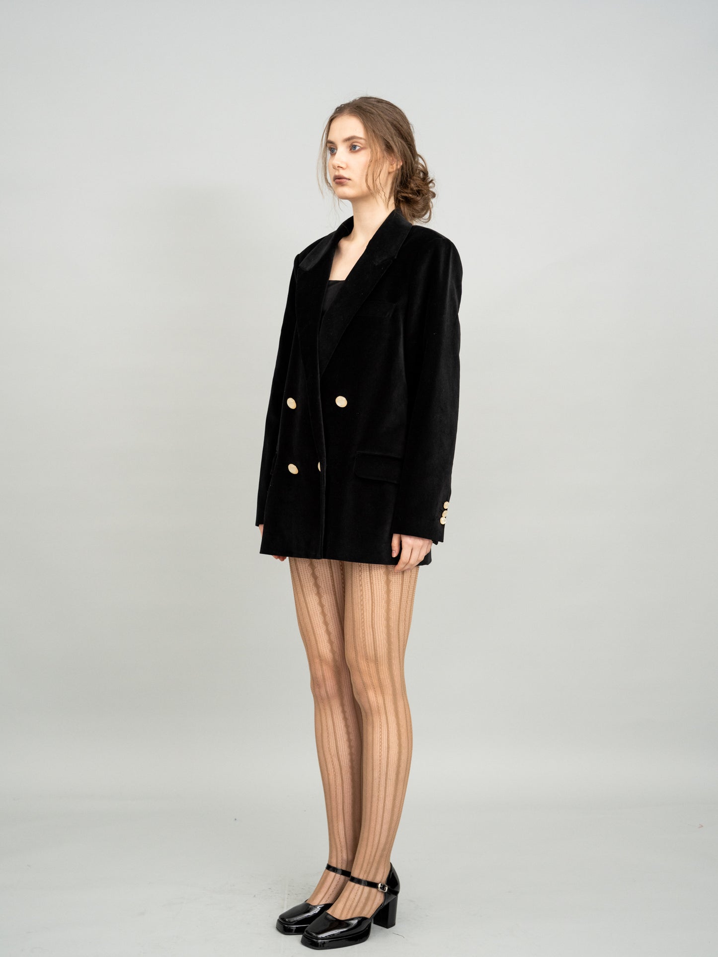 Midnight Velvet Blazer