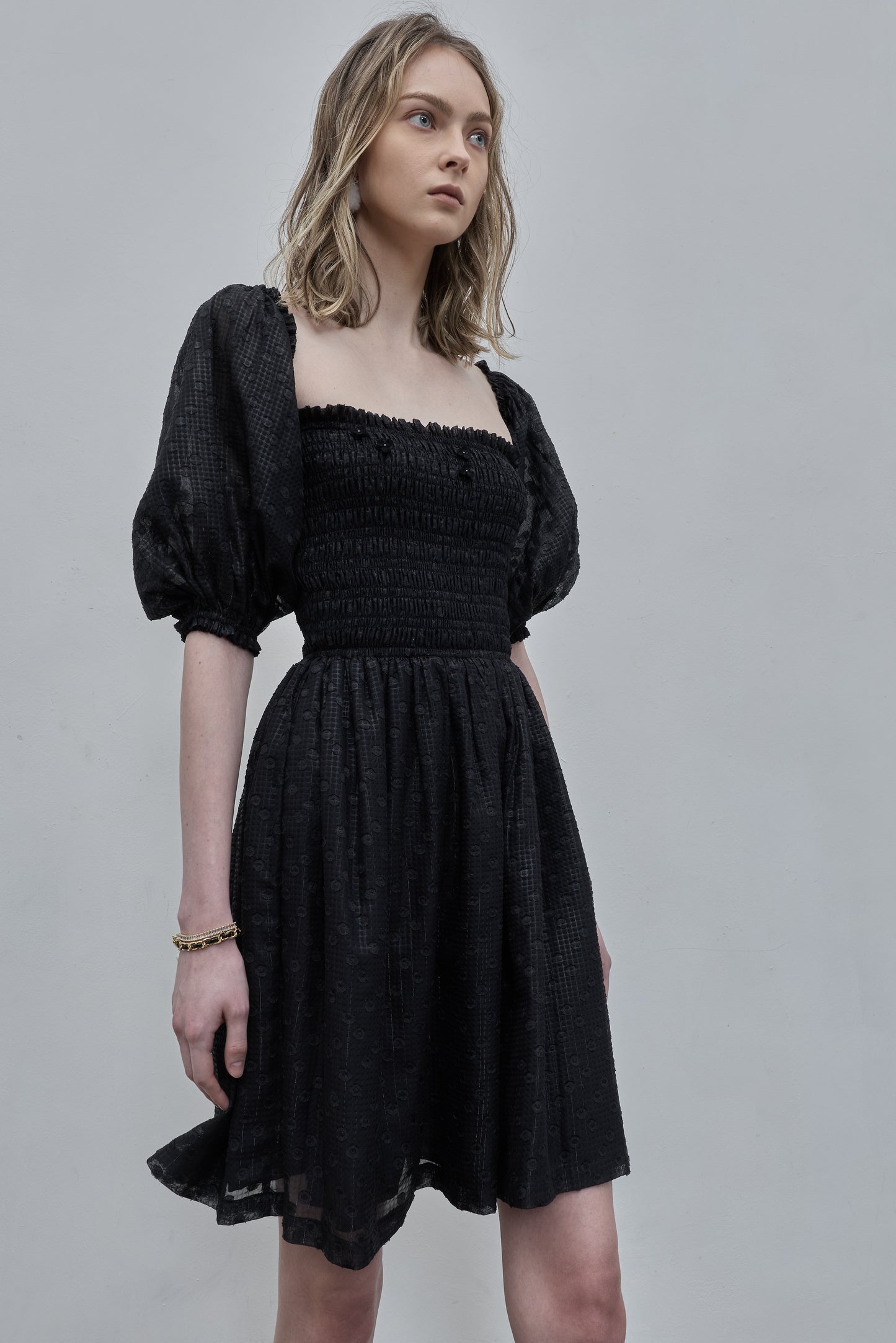 Puff Sleeve Dress