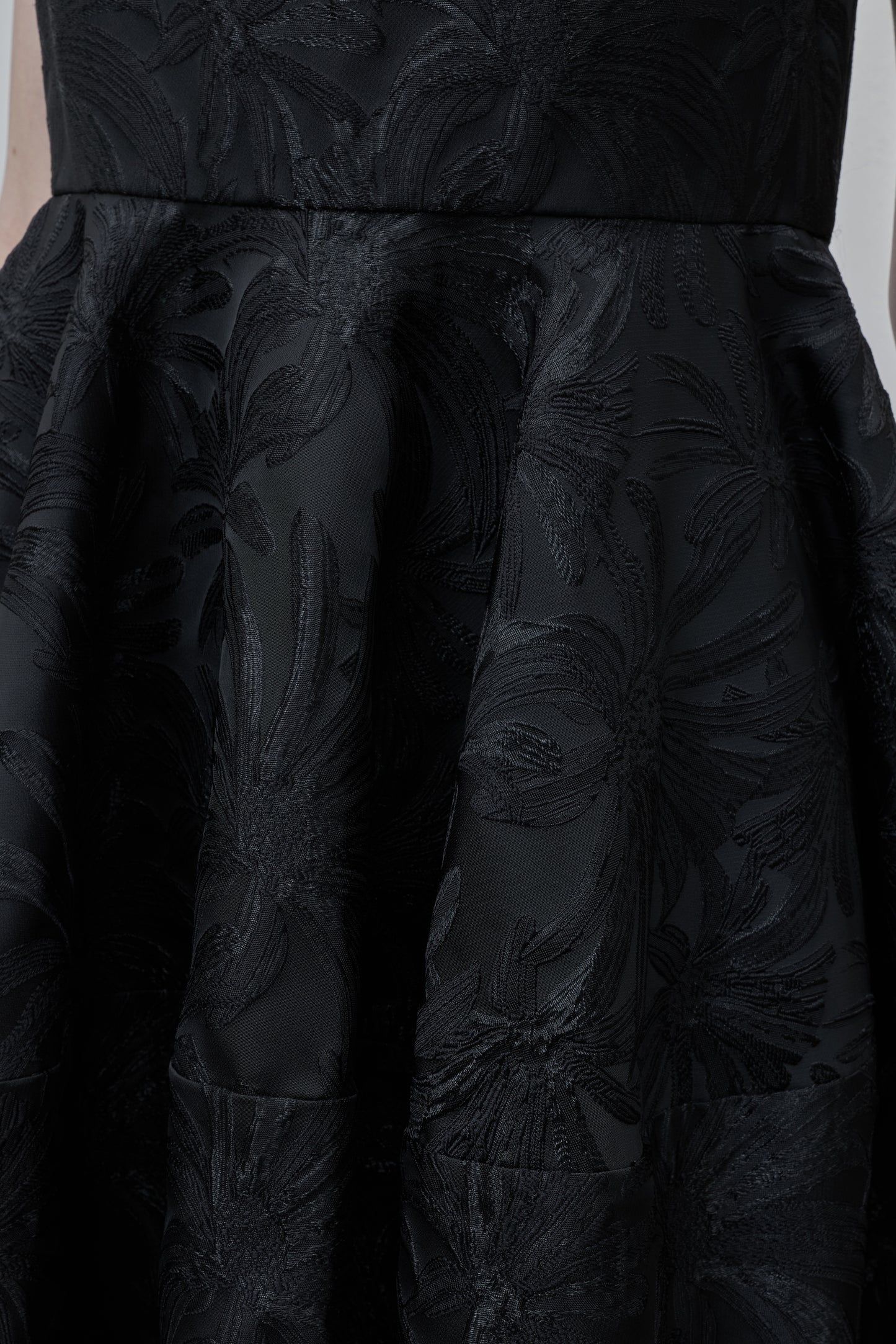Black Jacquard Dress