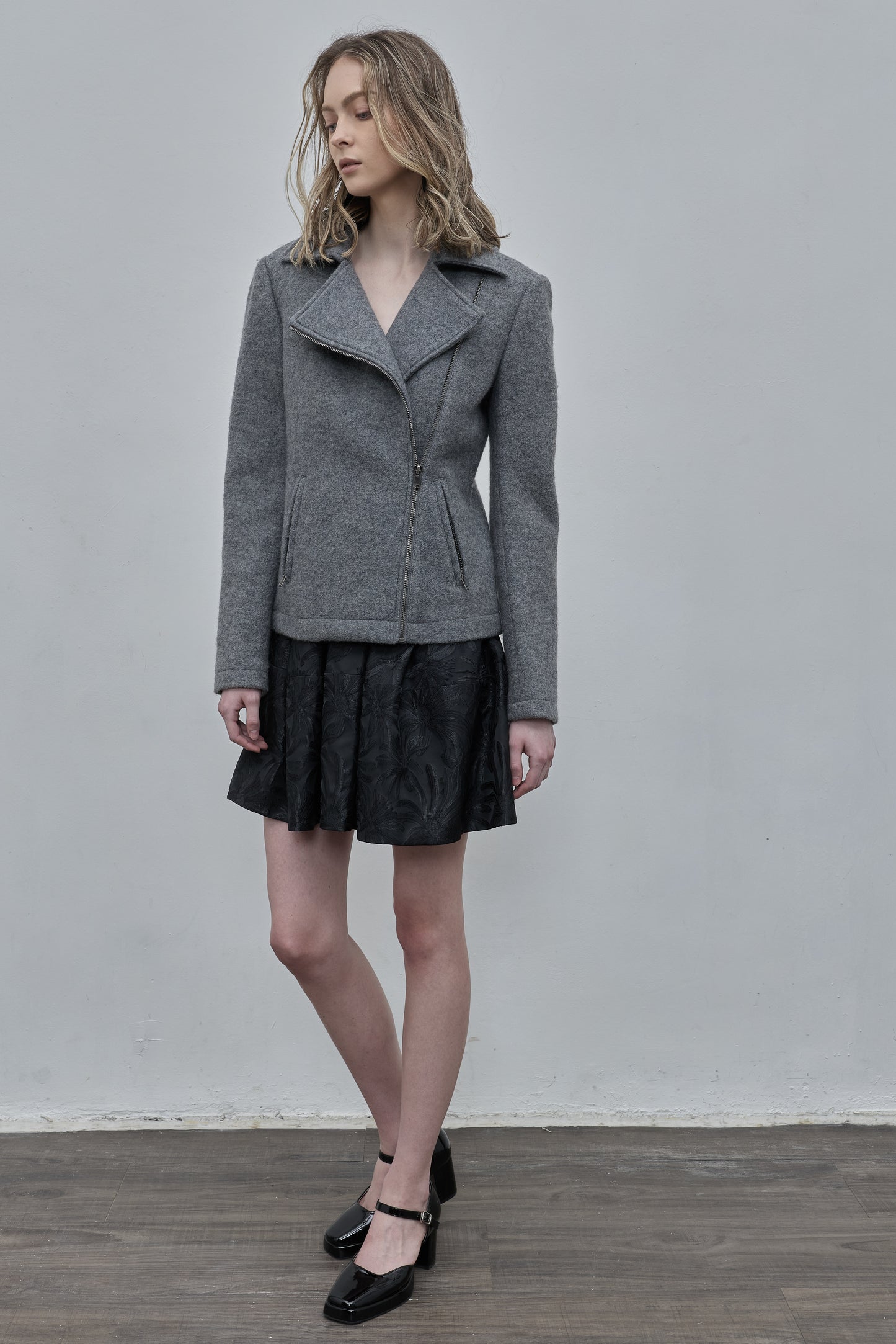 Pilot Jacket - Side Zipped