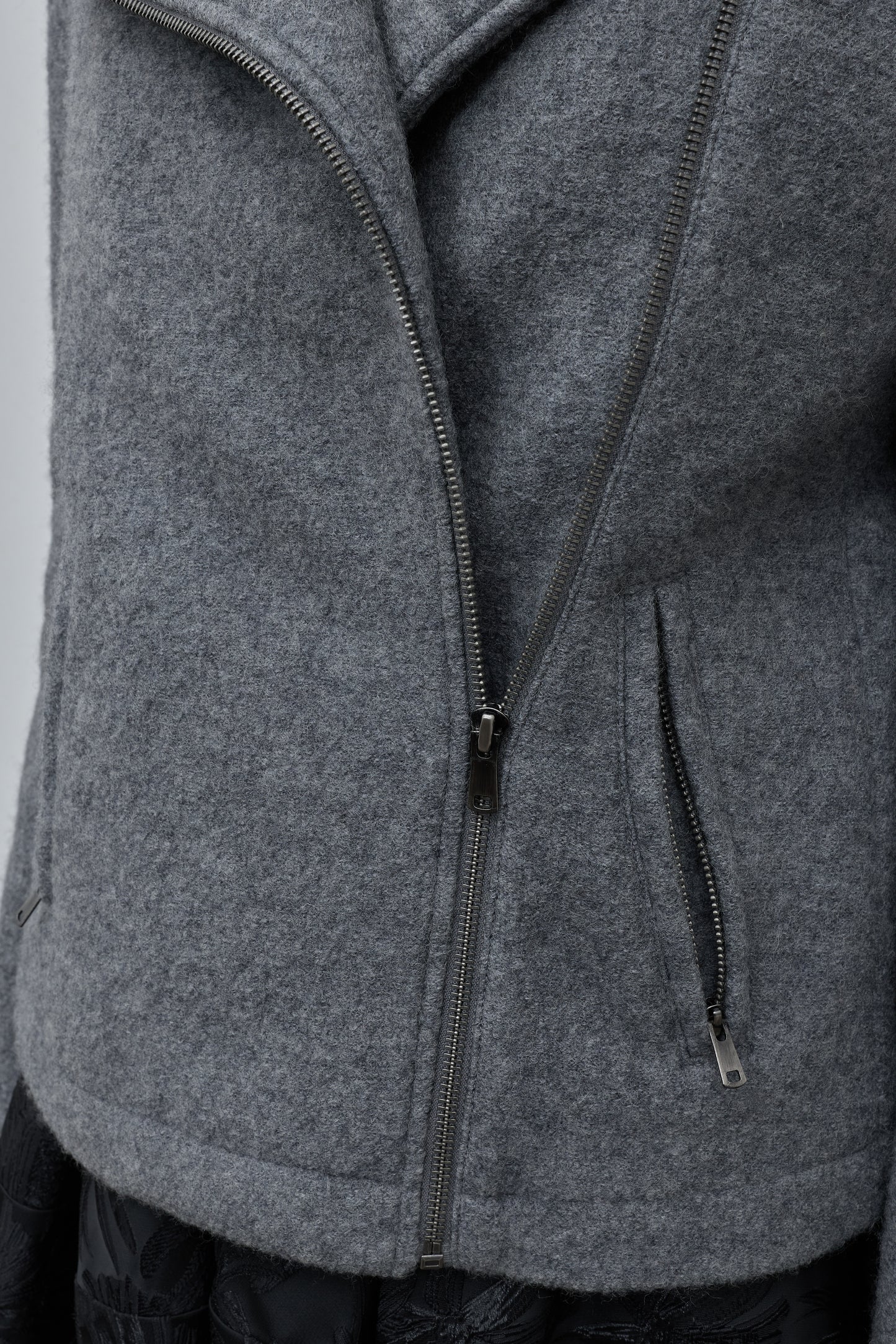 Pilot Jacket - Side Zipped
