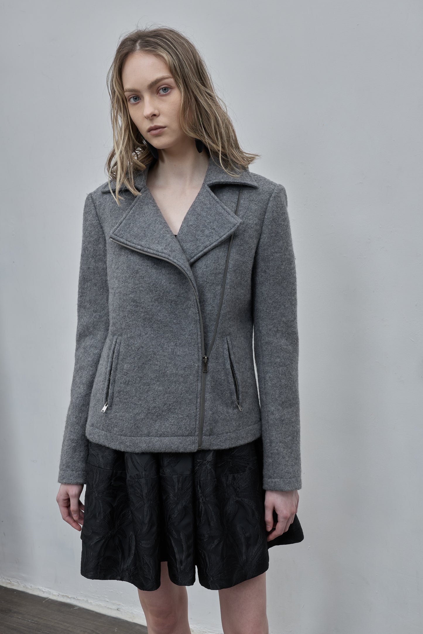 Pilot Jacket - Side Zipped