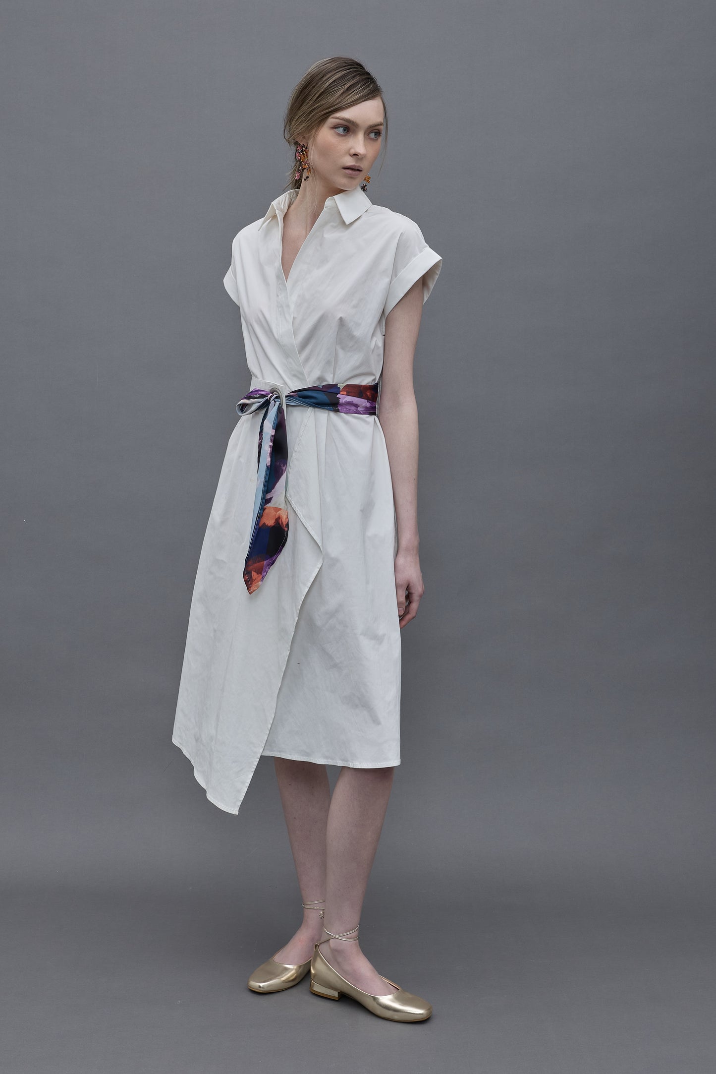 Midi Shirt Dress