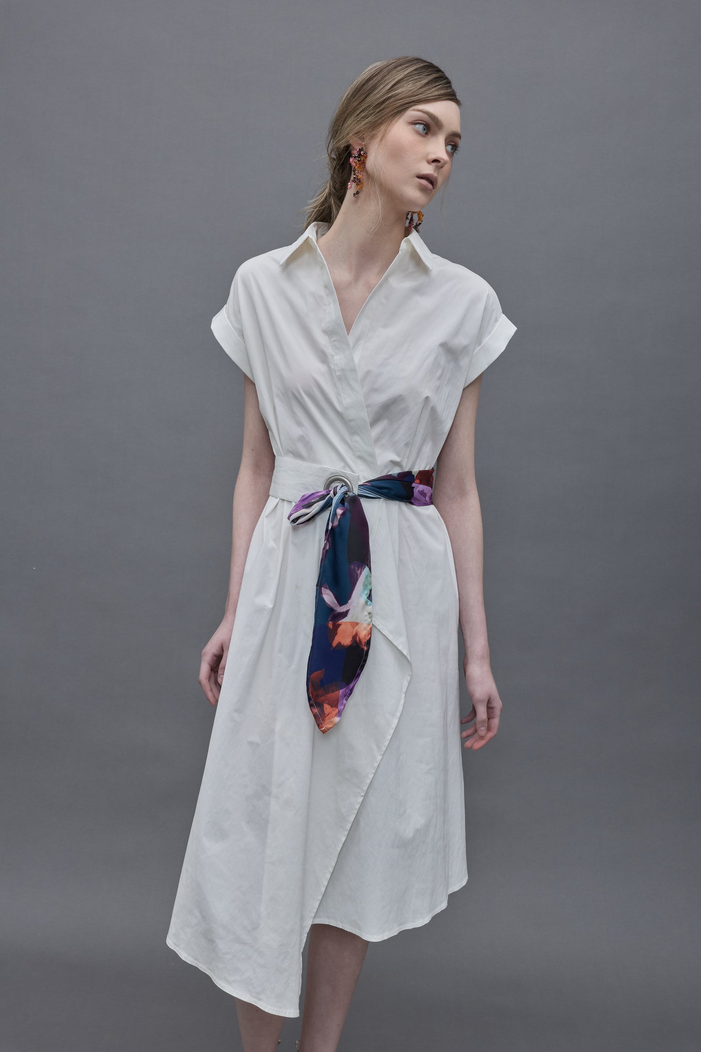 Midi Shirt Dress