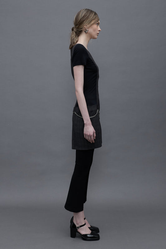 Zipper Front Dress