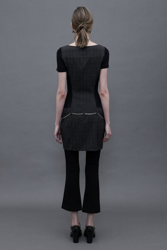 Zipper Front Dress