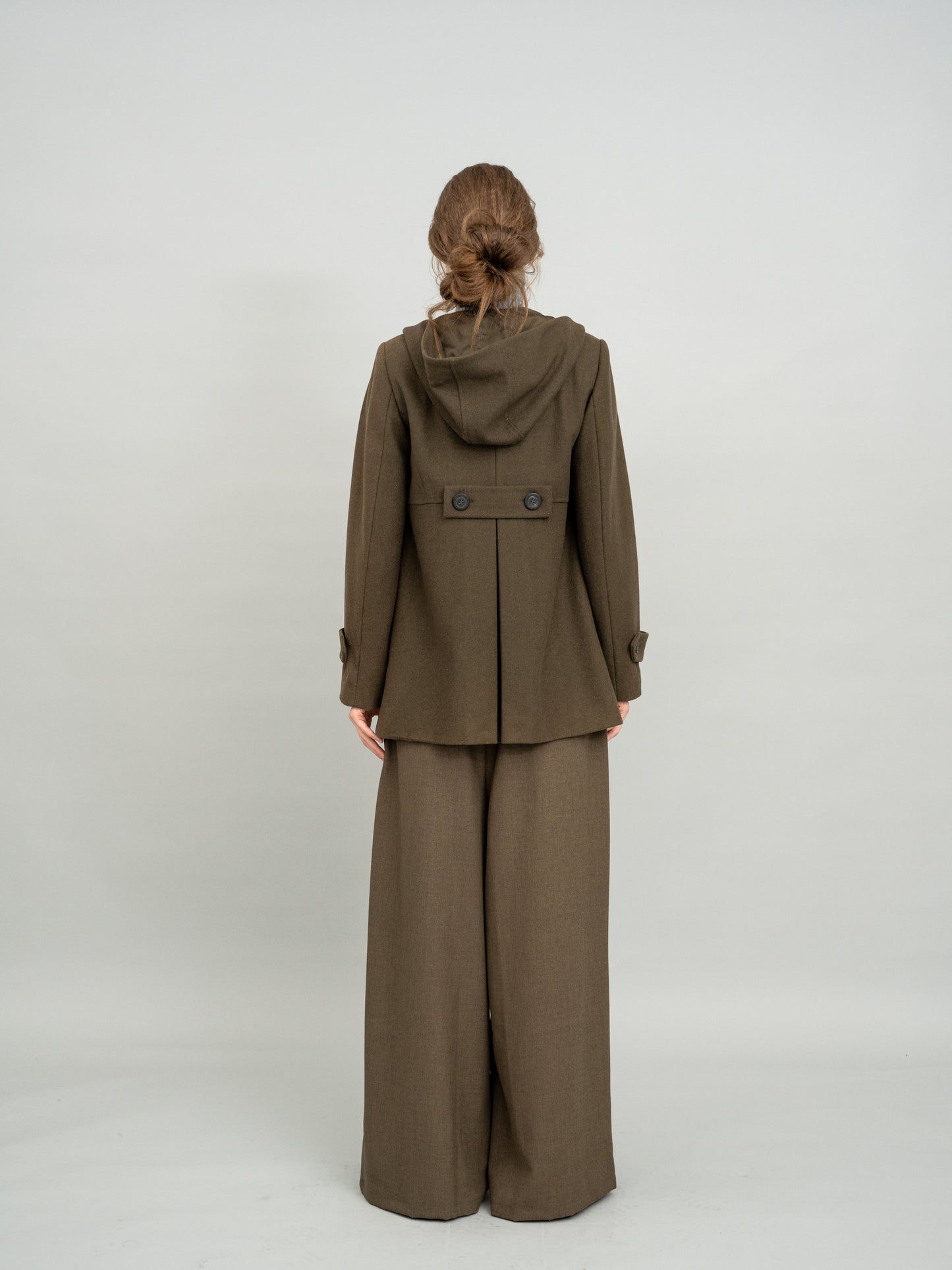 Urban Olive Hooded Jacket