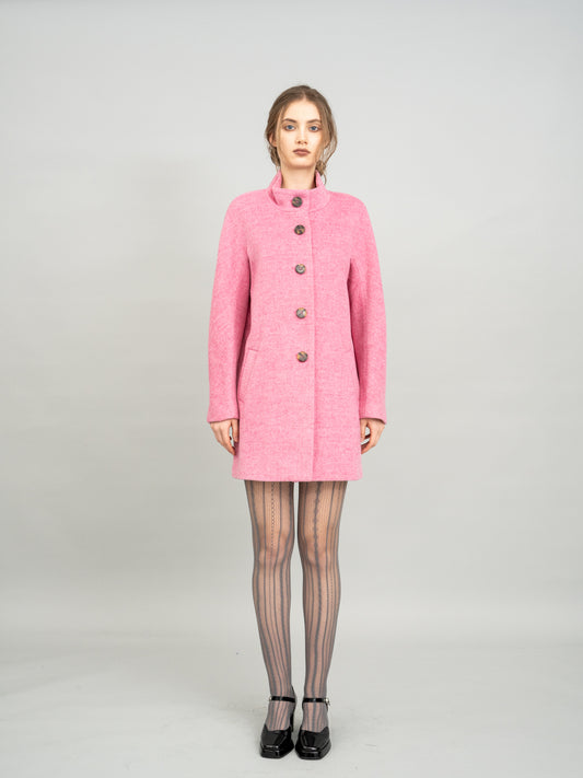 Rose Wool Coat