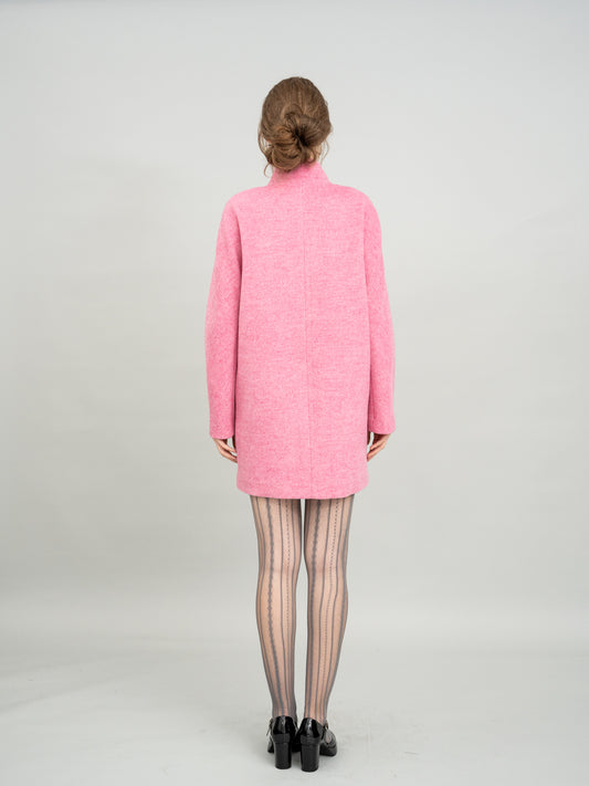 Rose Wool Coat