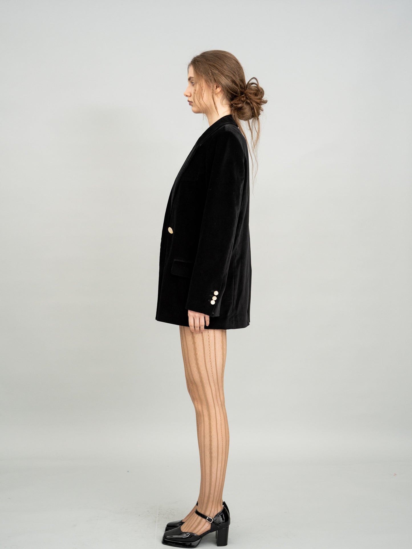 Midnight Velvet Blazer