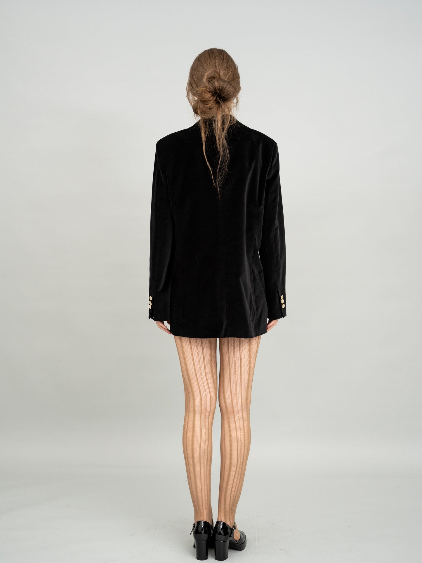 Midnight Velvet Blazer