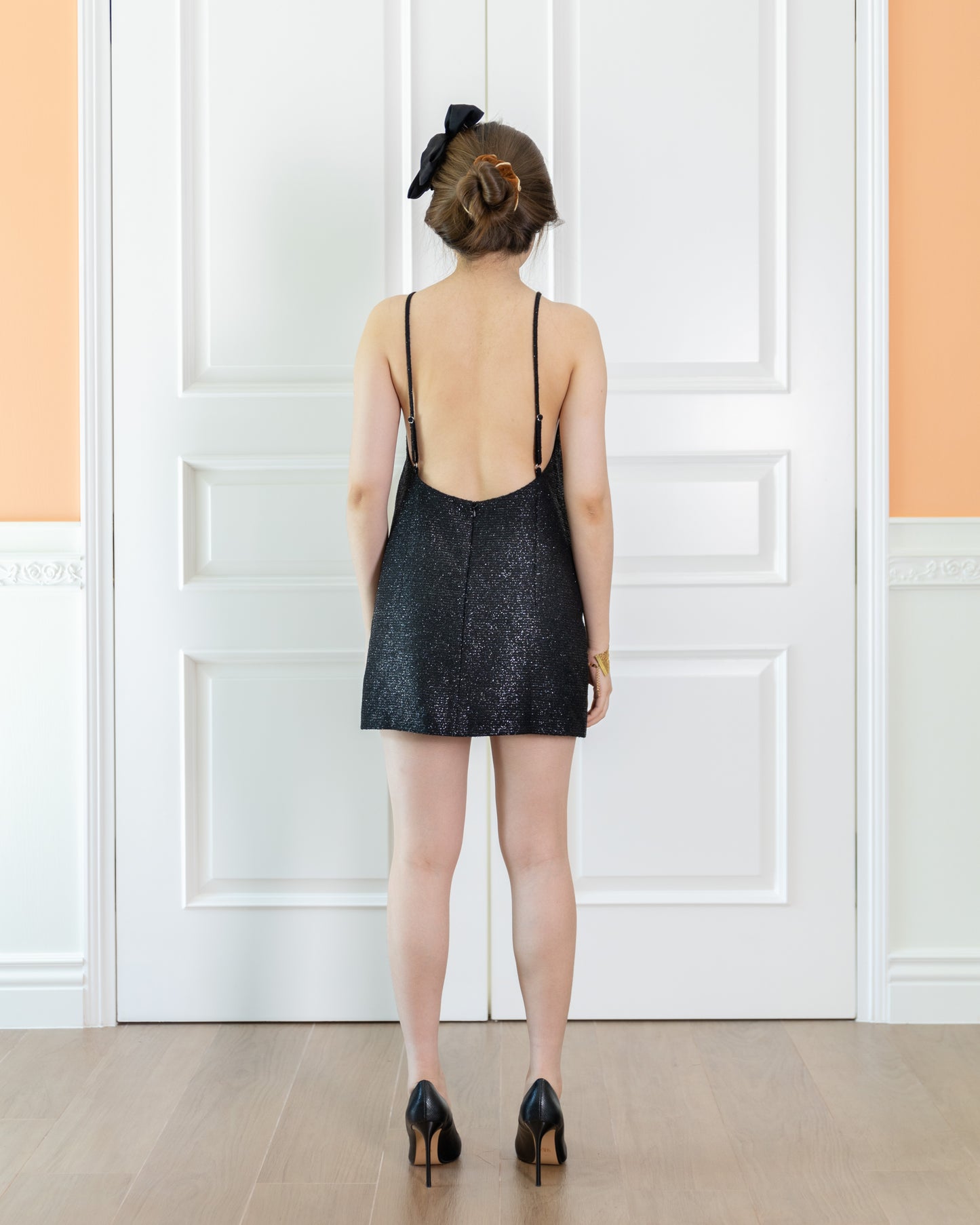 Lurex Mini Dress