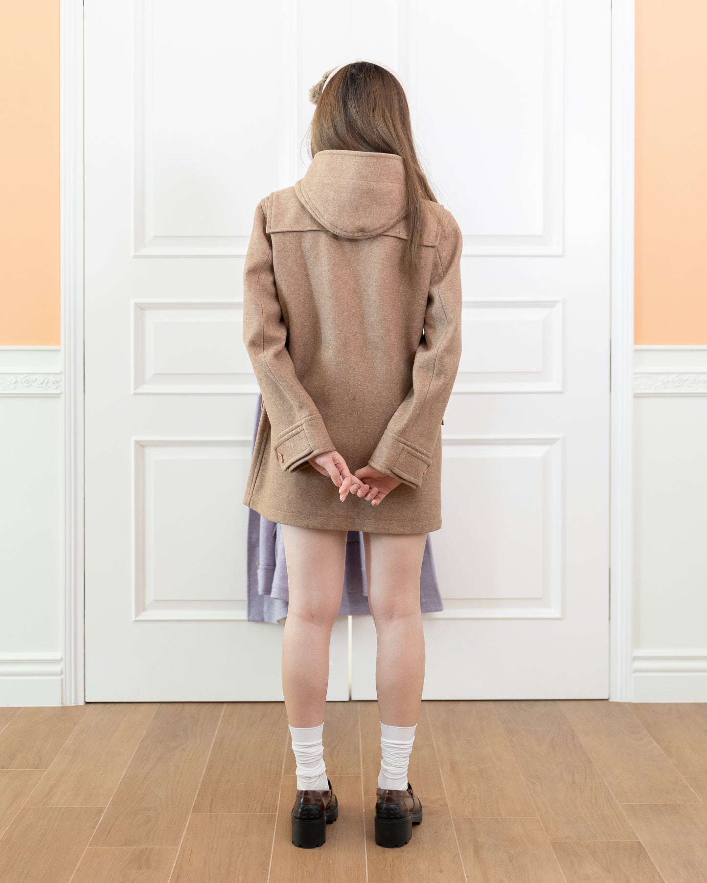 Hooded Coat (Camel)