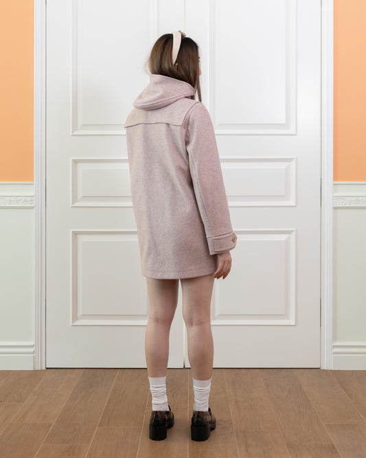 Hooded Coat (Veiled Rose)