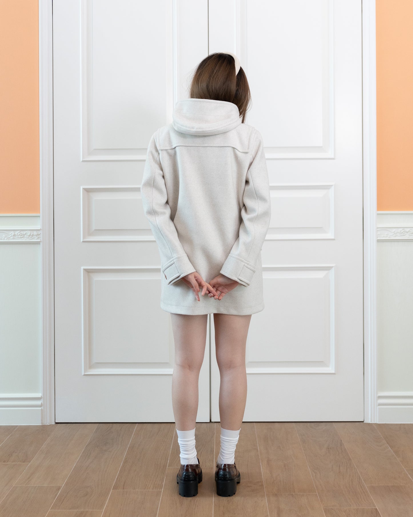 Hooded Coat (Cloud)