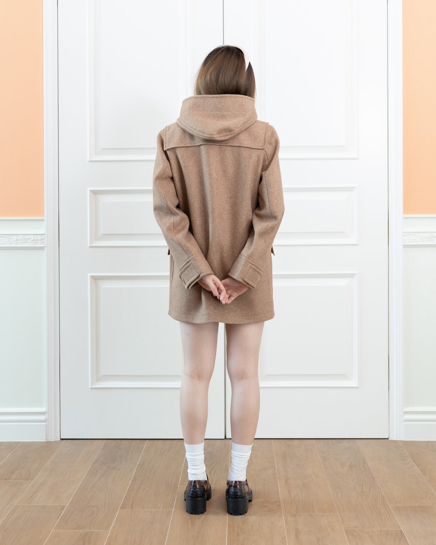 Hooded Coat (Camel)