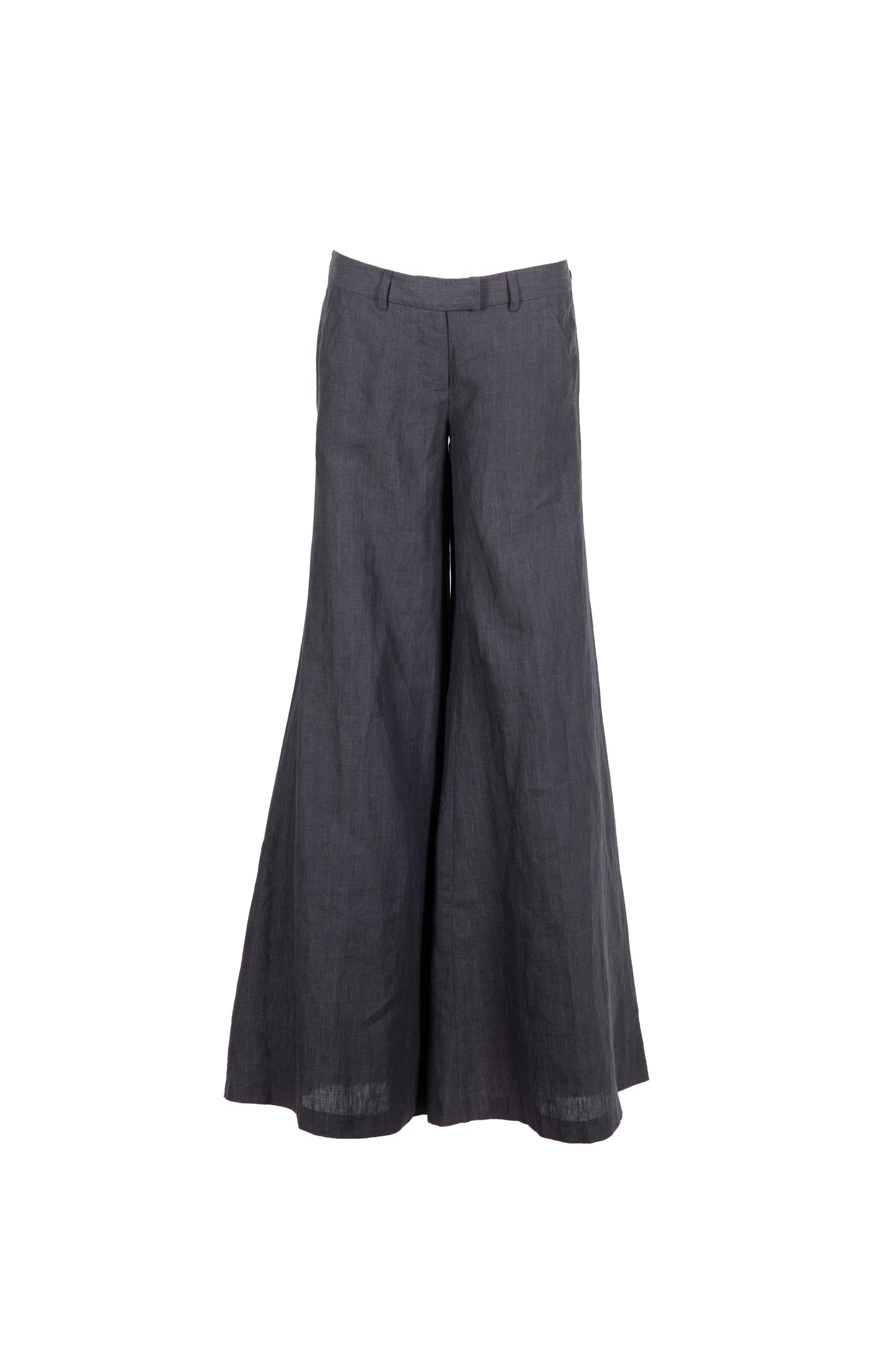 Striped Wide-leg Trousers