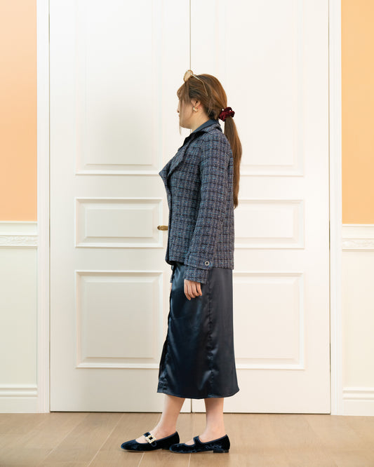 Double-breasted Tweed Jacket