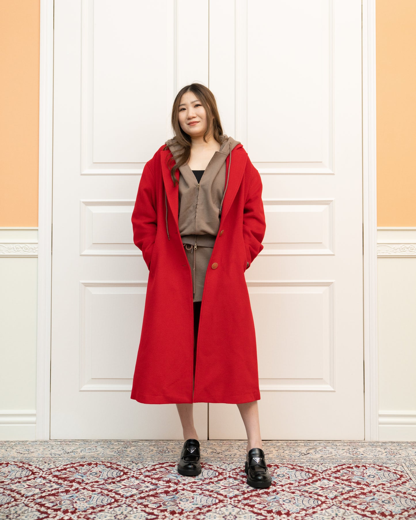 Wool-blend Overcoat