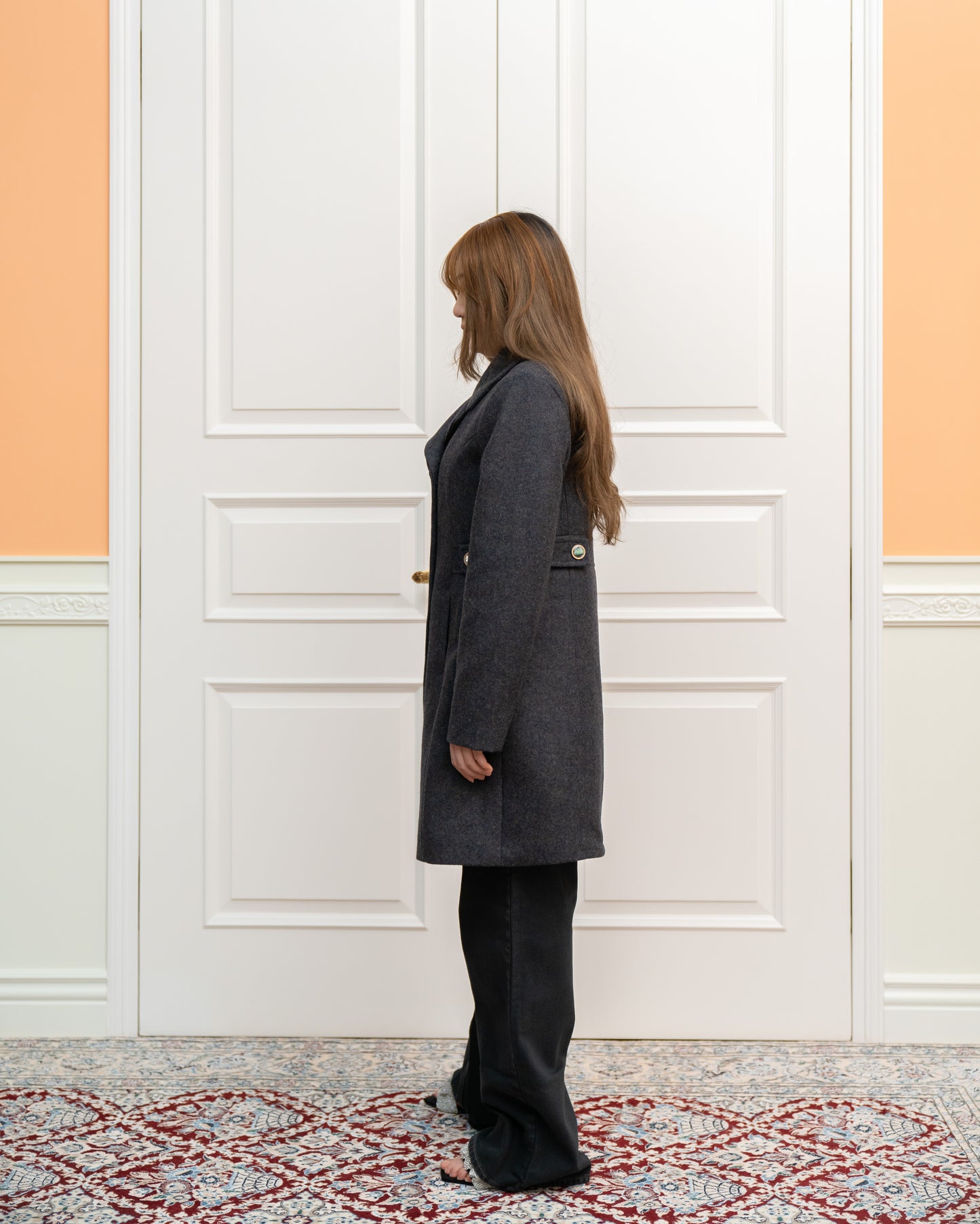 Double-breasted Wool Coat