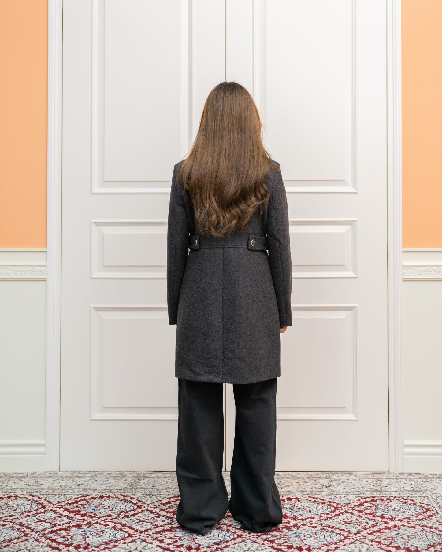 Double-breasted Wool Coat