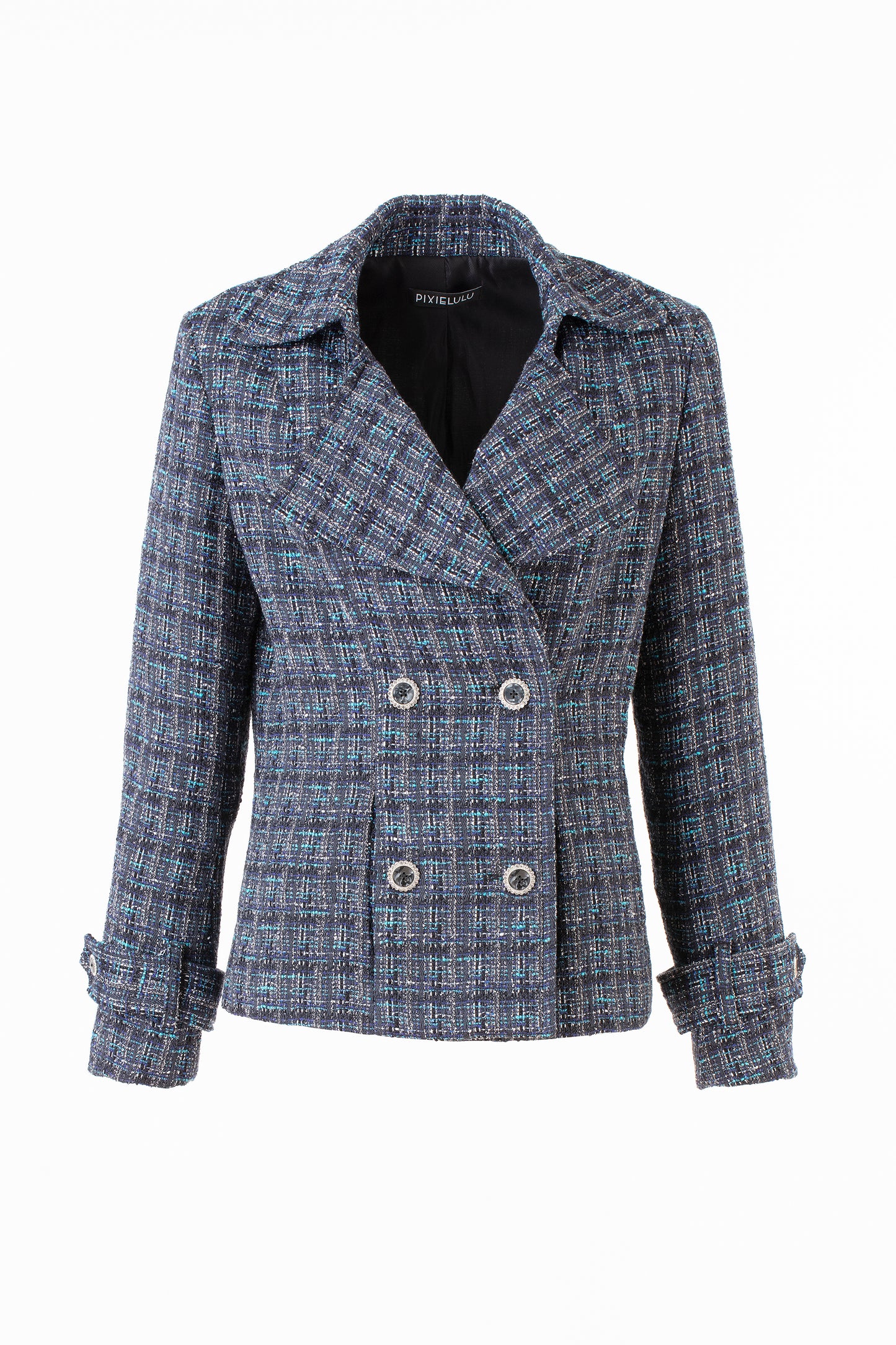 Double-breasted Tweed Jacket