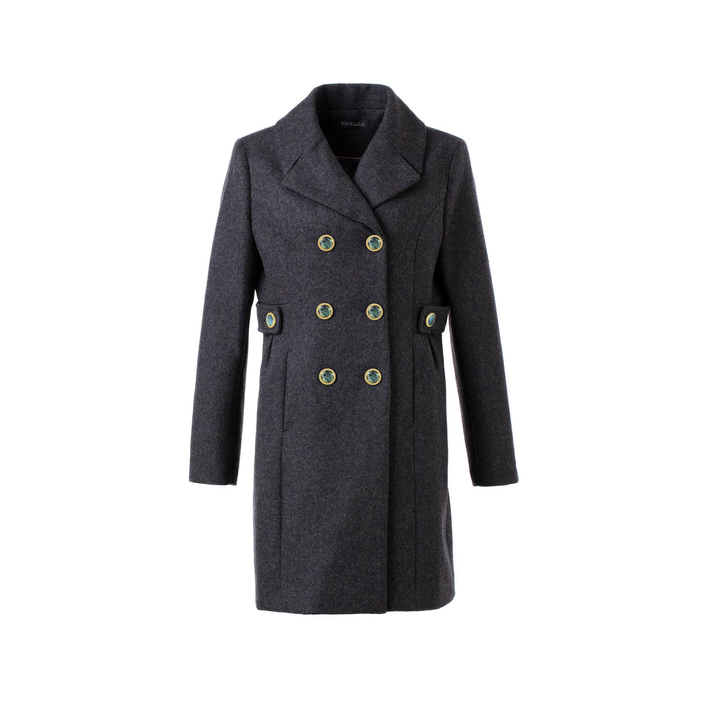 Double-breasted Wool Coat