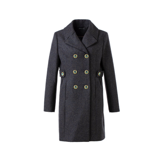 Double-breasted Wool Coat