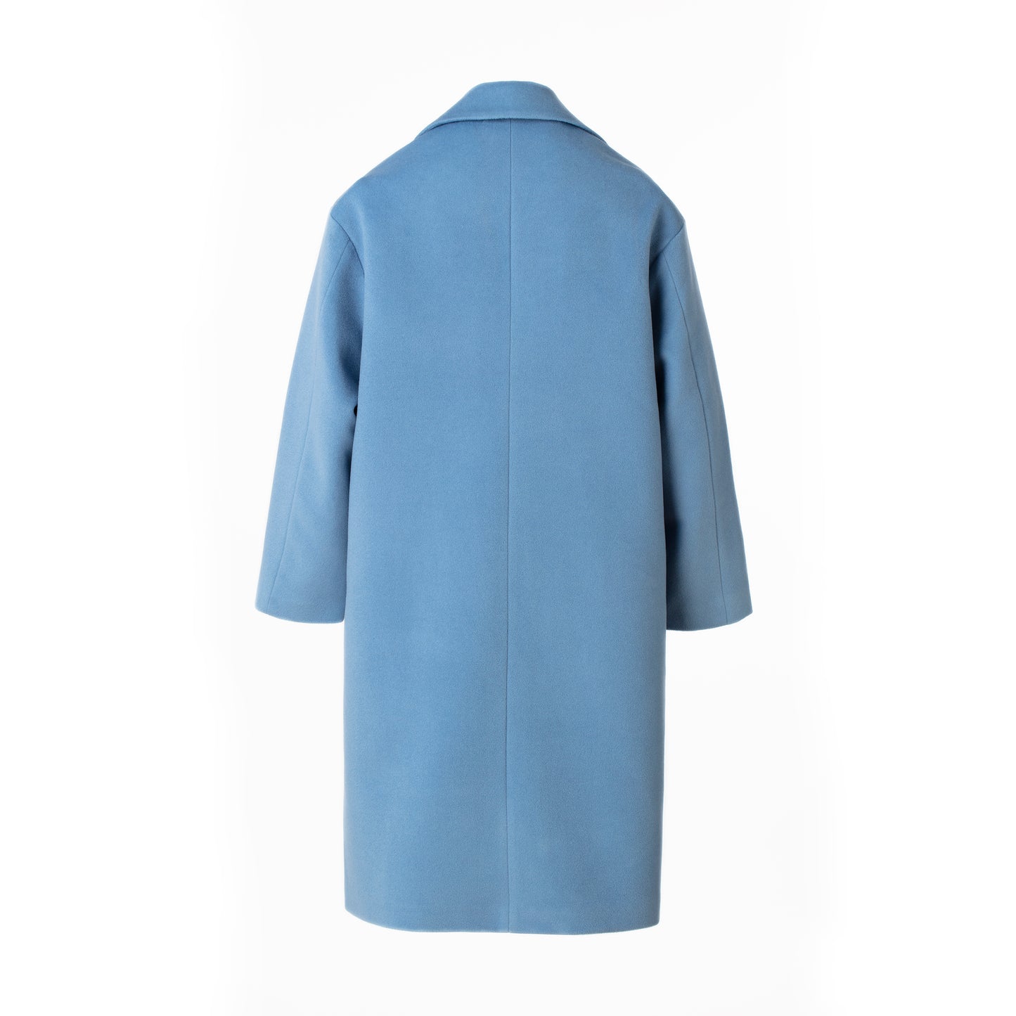 Relaxed Fit Wool-blend Coat - Little Boy Blue