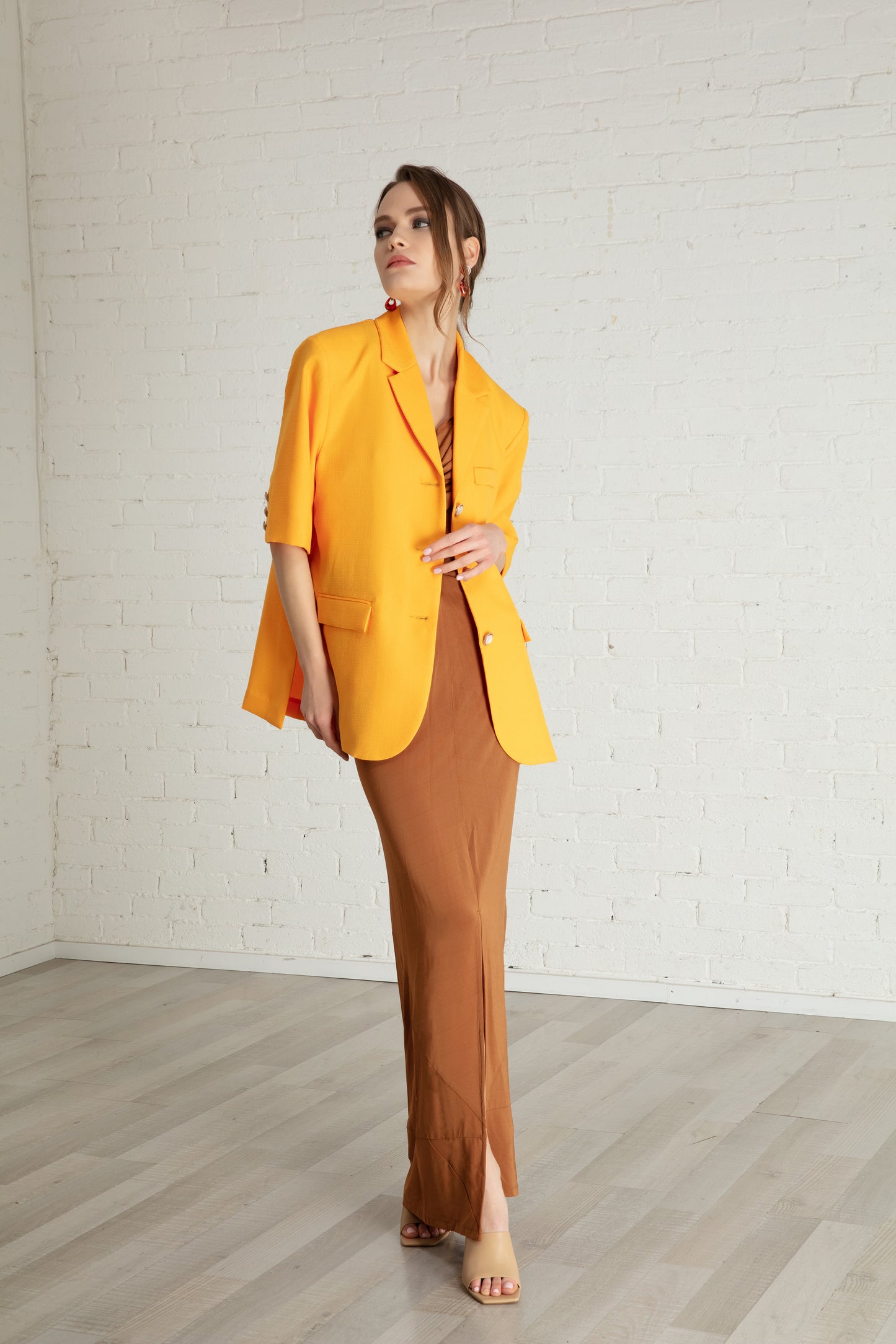 Short-sleeved Blazer