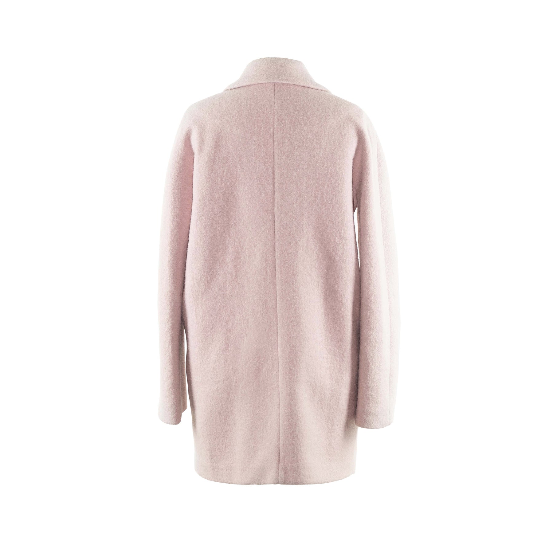 Light pink hot sale wool coat