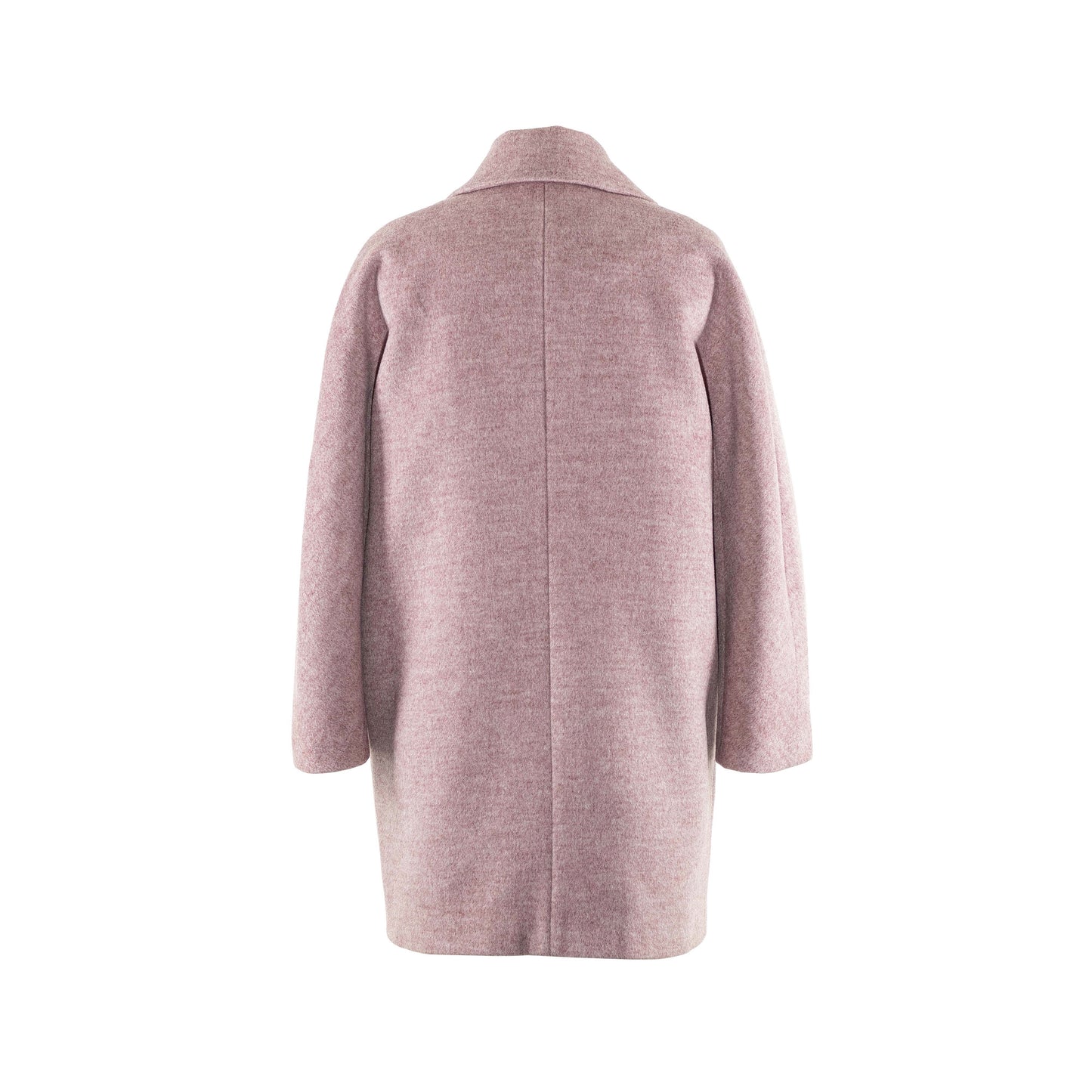 Wool-blend Coat (Multi Pink)